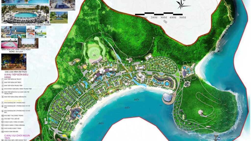 Chi tiết mặt bằng tổng thể dự án Vinhomes Hải Vân Bay Đà Nẵng